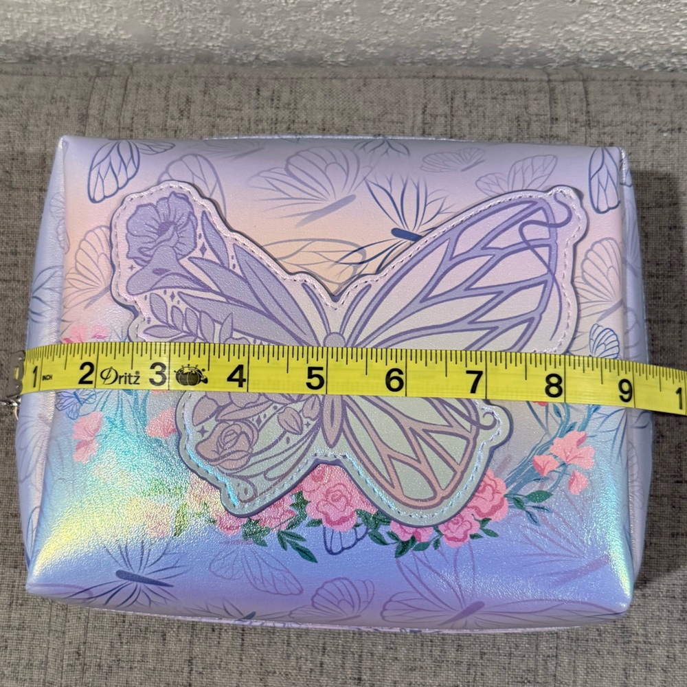 Wicked Glinda Butterfly Iridescent Cosmetic Bag - Picture 8 of 10